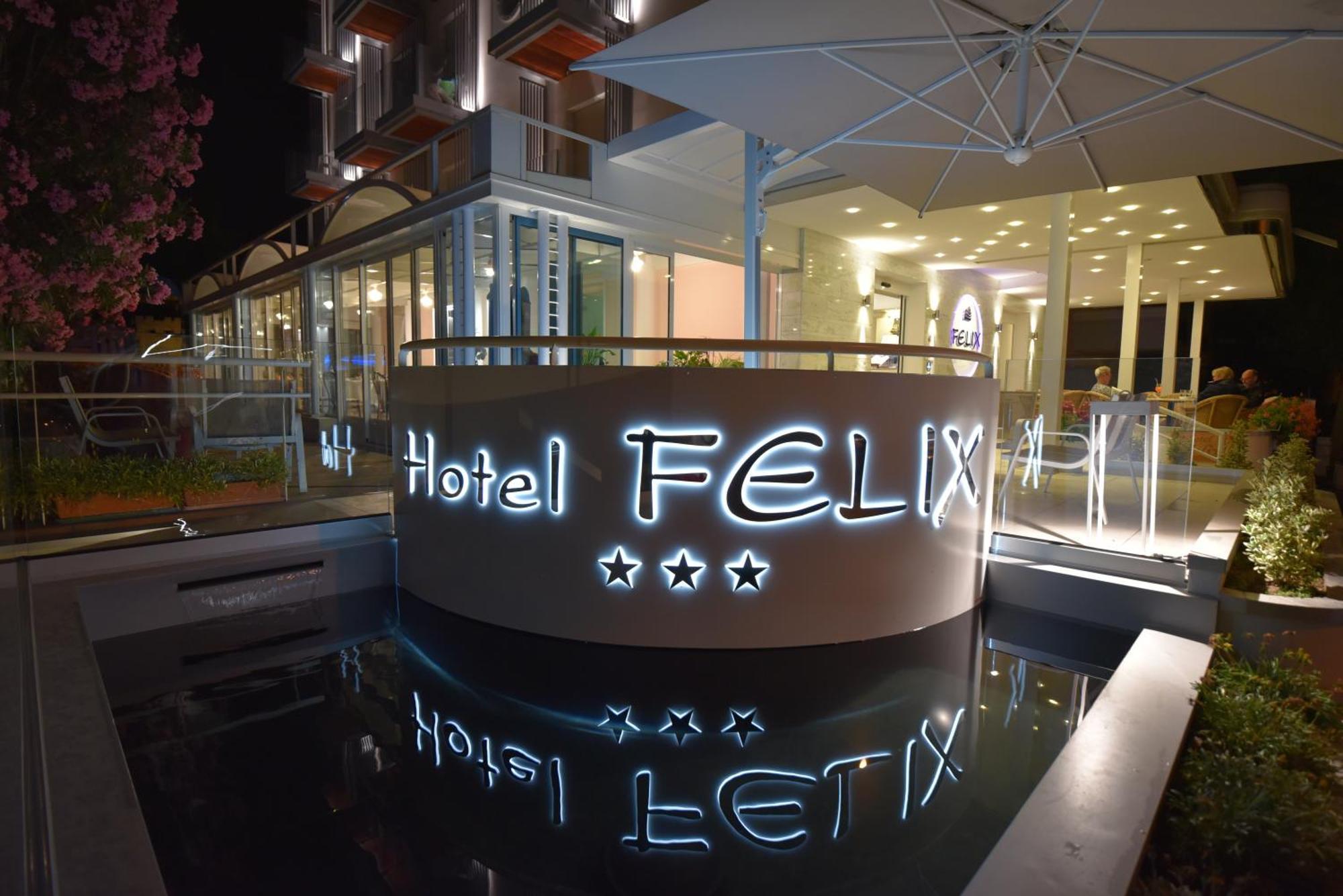 Hotel Felix Rímini Exterior foto